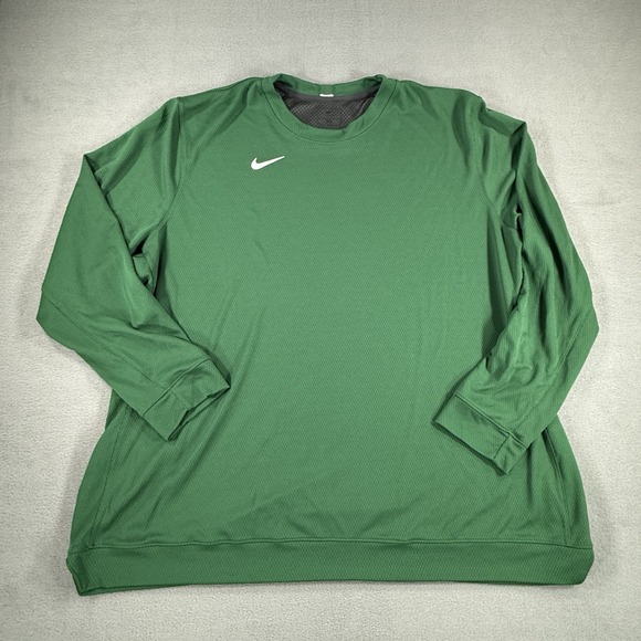 Nike Other - Nike Dri-FIT Team Issue Basketball Practice Mesh Men's 3XL Green T-shirt Long